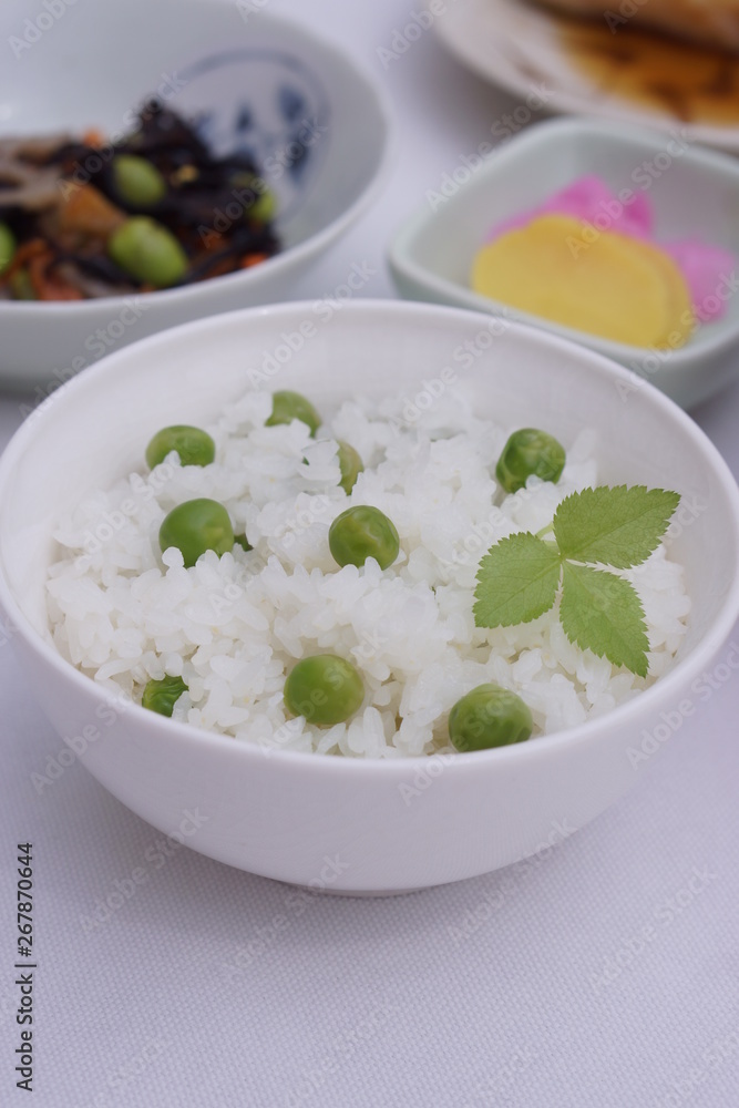 塩豆ごはん 塩豆ごはん