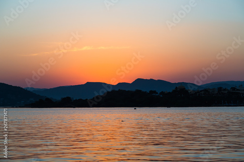 Sunset on Lake Pichola