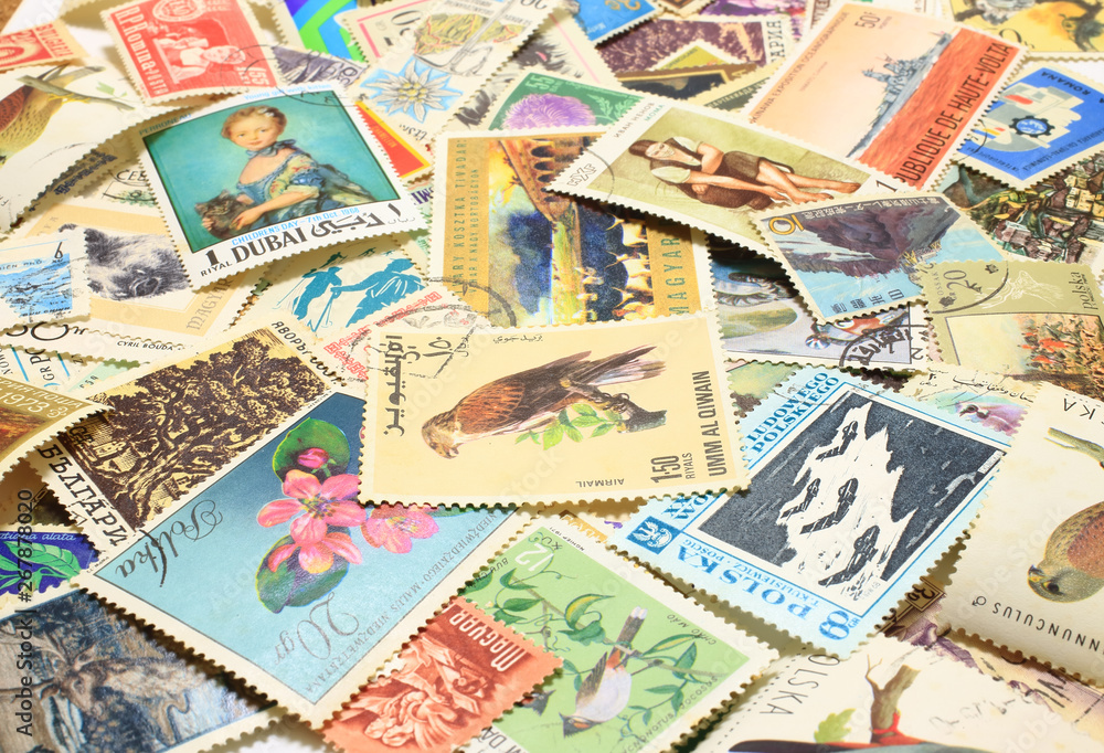 old postage stamp
