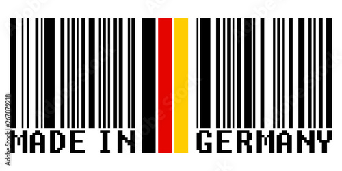 Made in germany bar-code