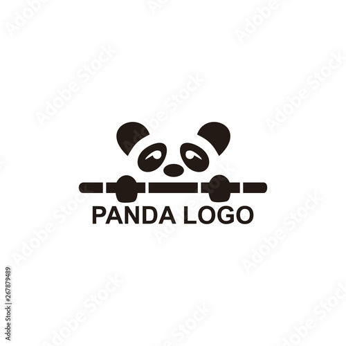 panda animal bamboo food save