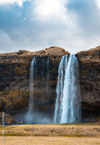 Seljalandsfoss waterfall  Iceland