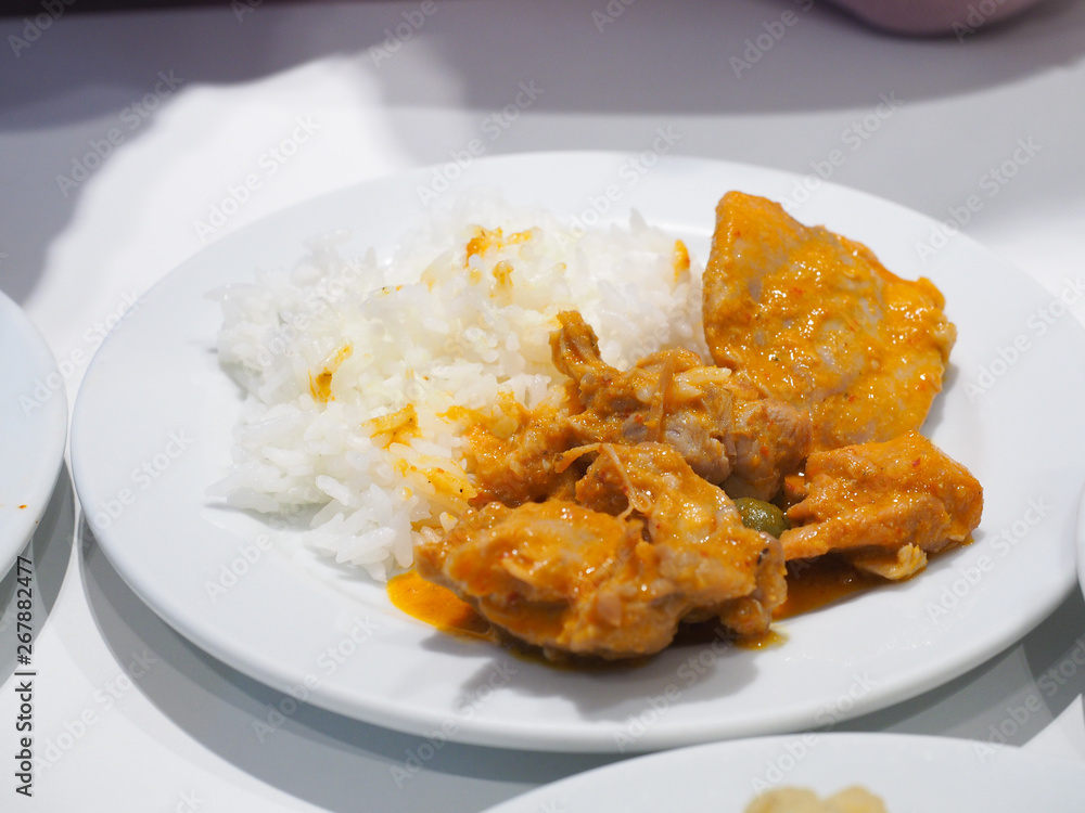 Breakfast of Asian style hotels for tourists