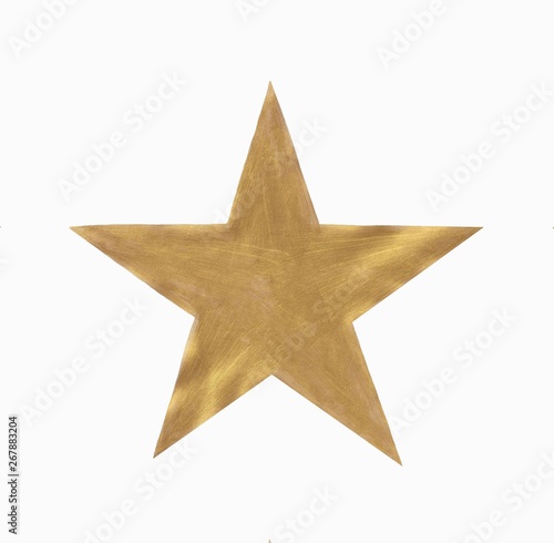Gold isolated element star  great design for any purposes