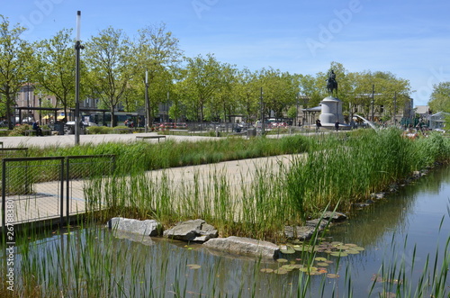 Place Napoléon, La Roche sur Yon, Vendée, France photo