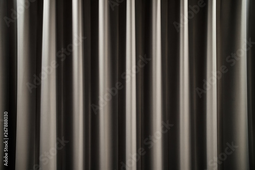 Curtain dark gray background