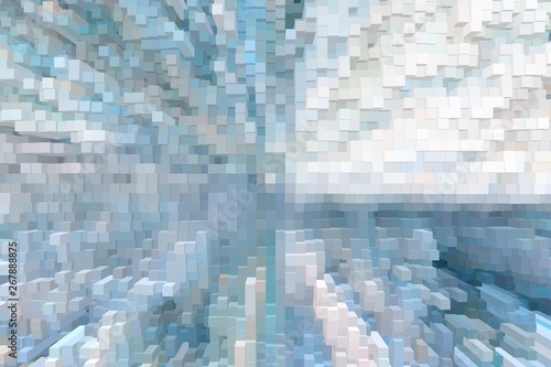Photography Abstract cube 3d extrude background,  extruded futuristic.
