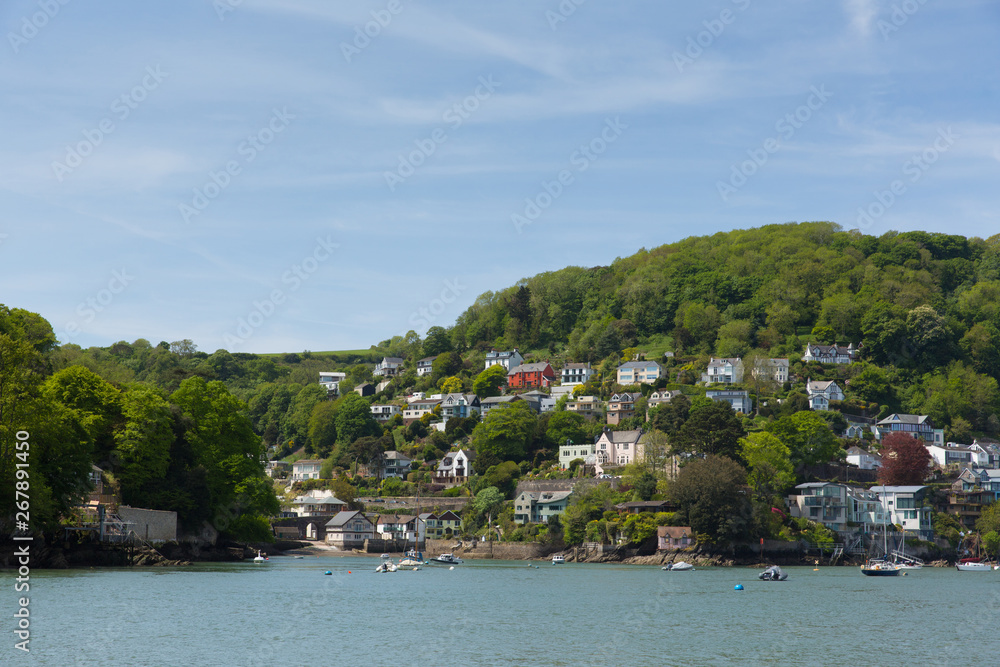 Boat trip views of Dartmouth Devon England from the River Dart Boat trip views of Dartmouth Devon England from the River Dart
