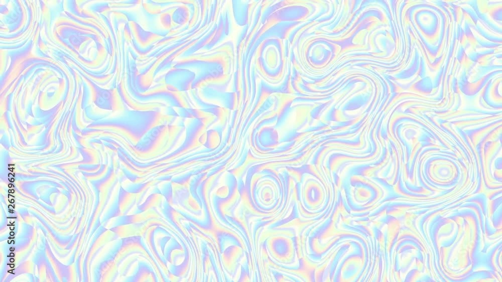 Moving random wavy texture. Psychedelic animated background. Looping footage. Moving random wavy texture. Psychedelic animated background. Looping footage.