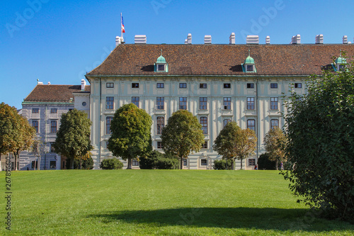 Former imperial palace in the center of Vienna (Austria)