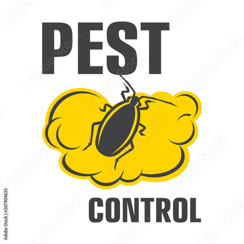 Vector logo for pest and insect control company photo