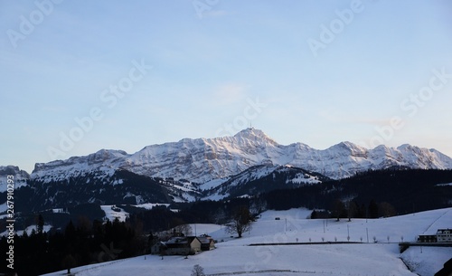 schwellbrunn dorf im Appenzell in der Schweiz © iralex