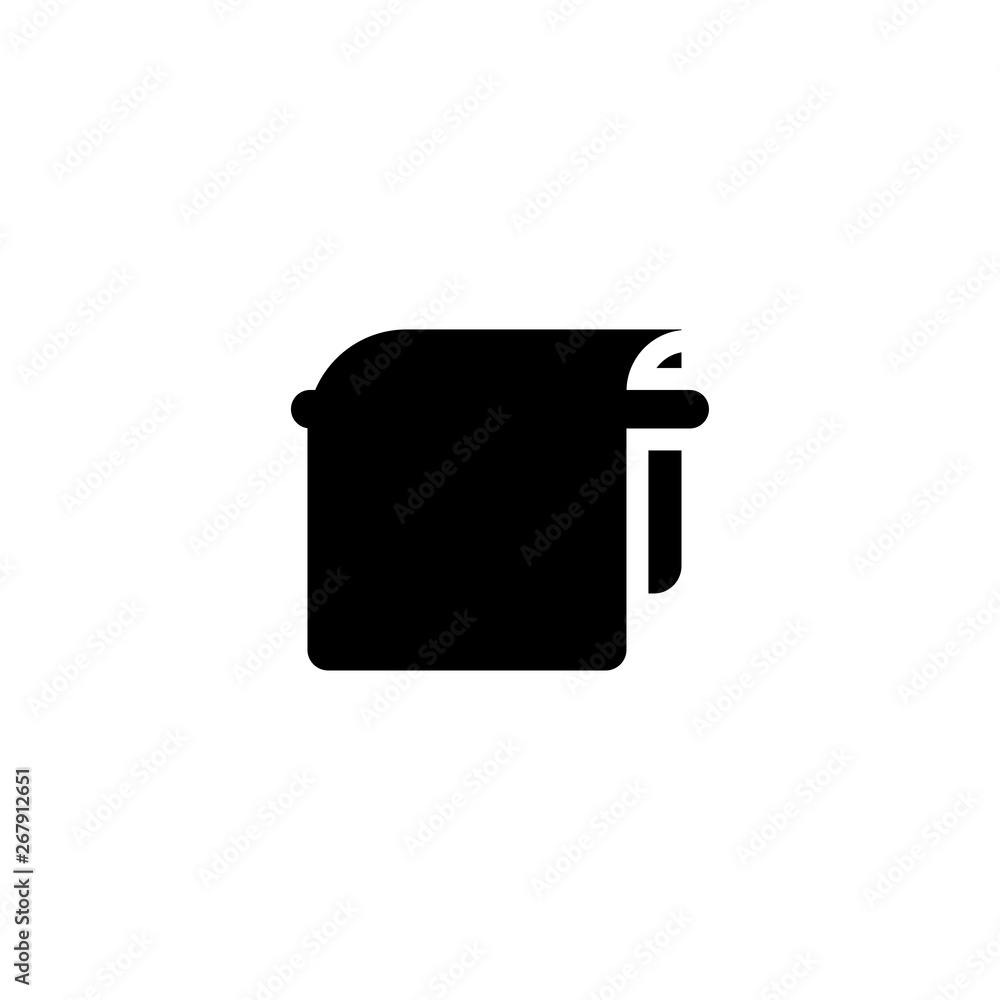 towel bathroom icon vector illustration towel bathroom icon vector illustration