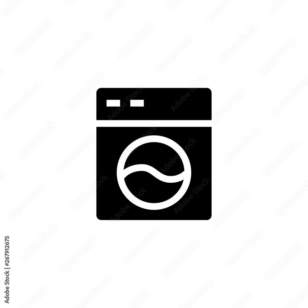 wash machine laundry icon vector illustration wash machine laundry icon vector illustration