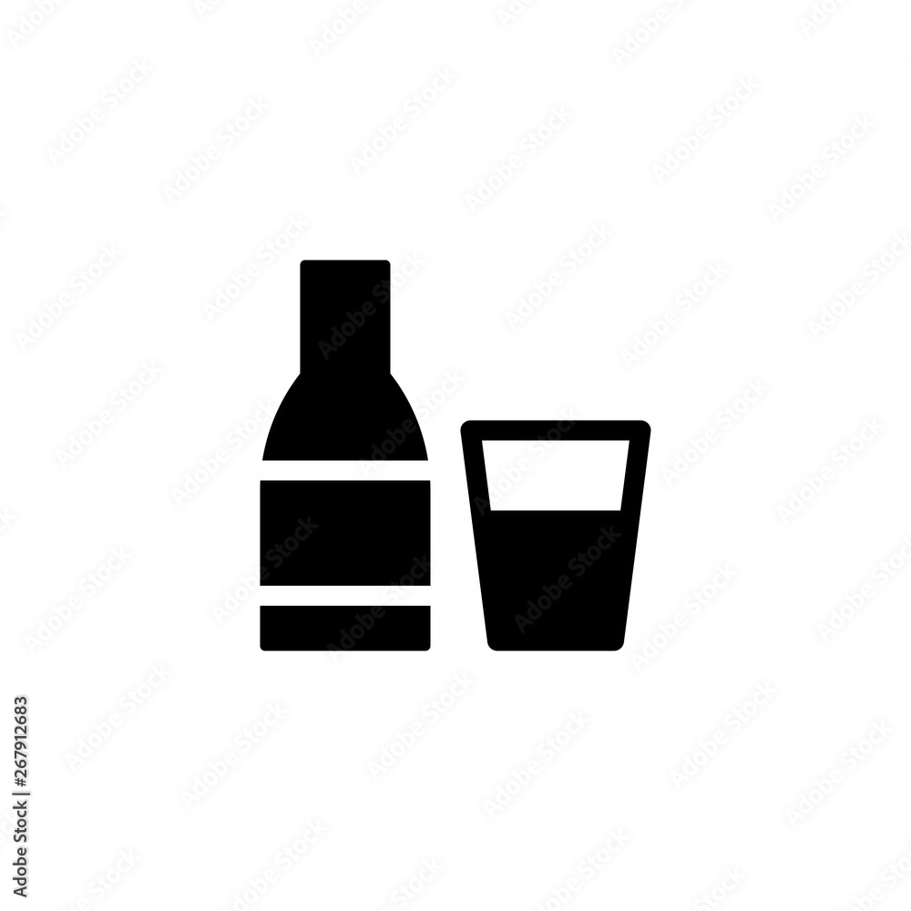 alcohol drink icon vector illustration alcohol drink icon vector illustration