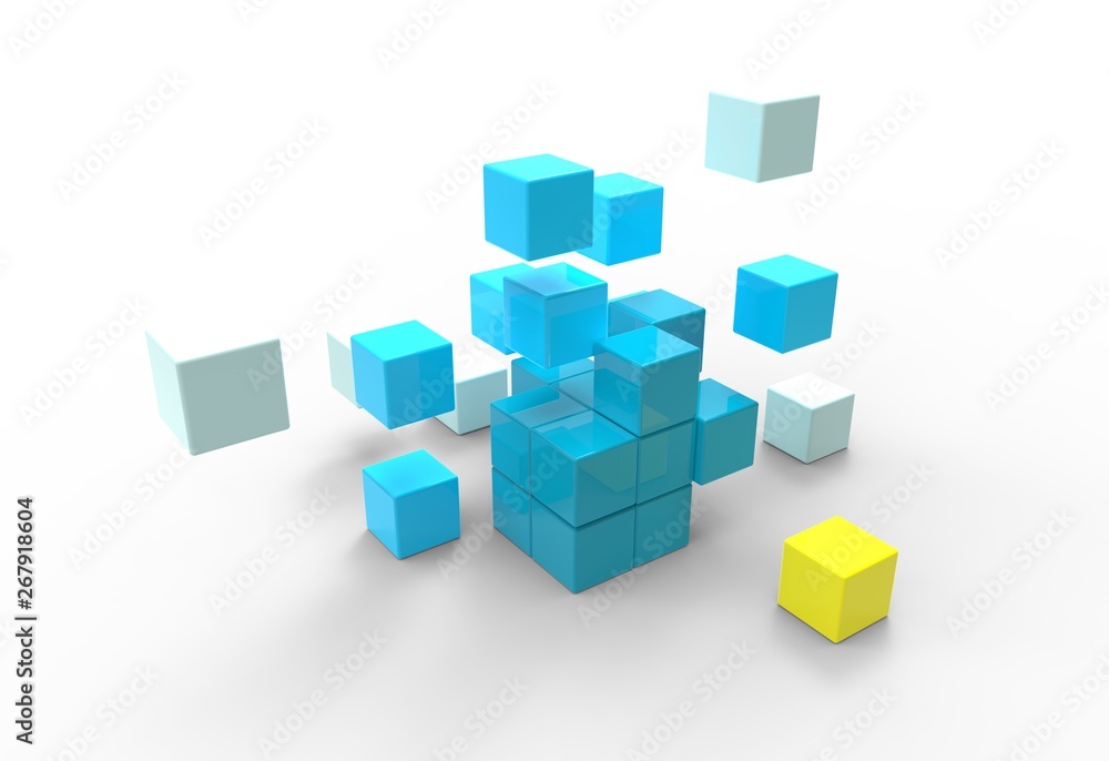 Cubo scomposto Cubo scomposto