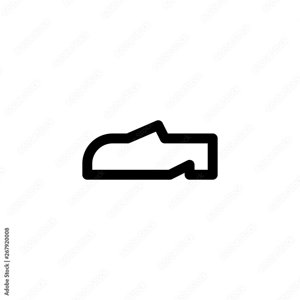shoe, footwear icon vector illustration shoe, footwear icon vector illustration