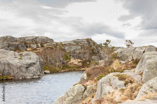 Lake on trail to Preikestolen - Norway © Doin Oakenhelm