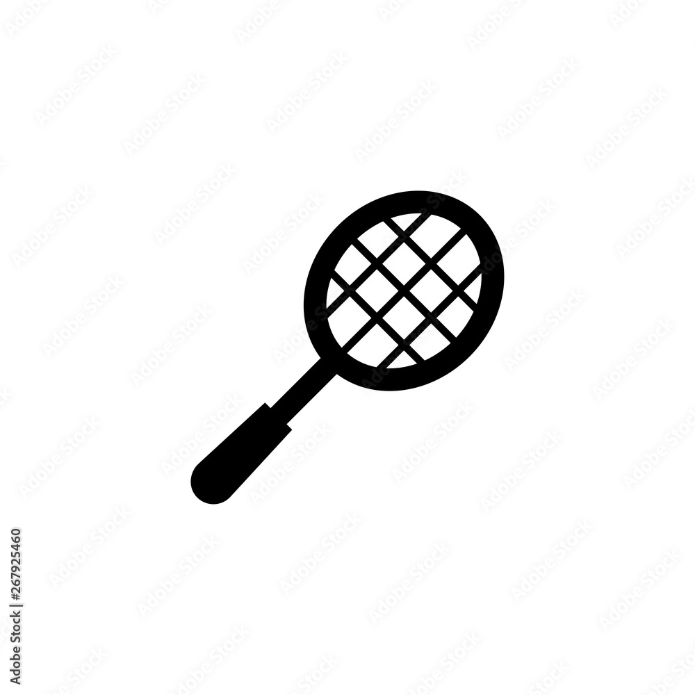racket, tenis racket icon vector illustration racket, tenis racket icon vector illustration