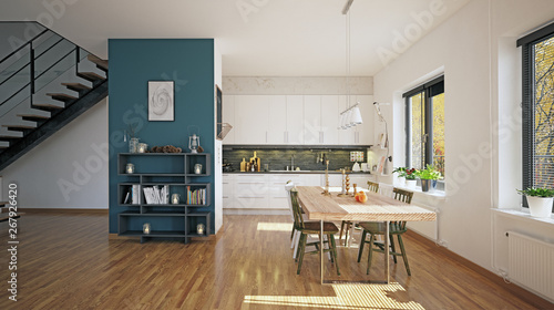 Scandinavian style kitchen ...