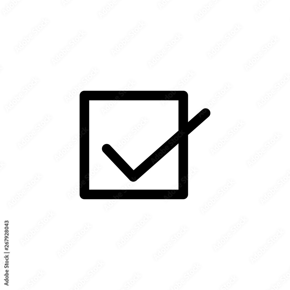 check box icon vector illustration check box icon vector illustration