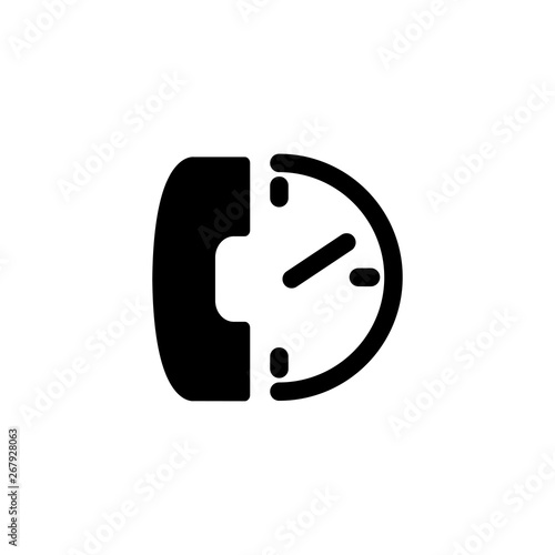 support all time icon vector illustration