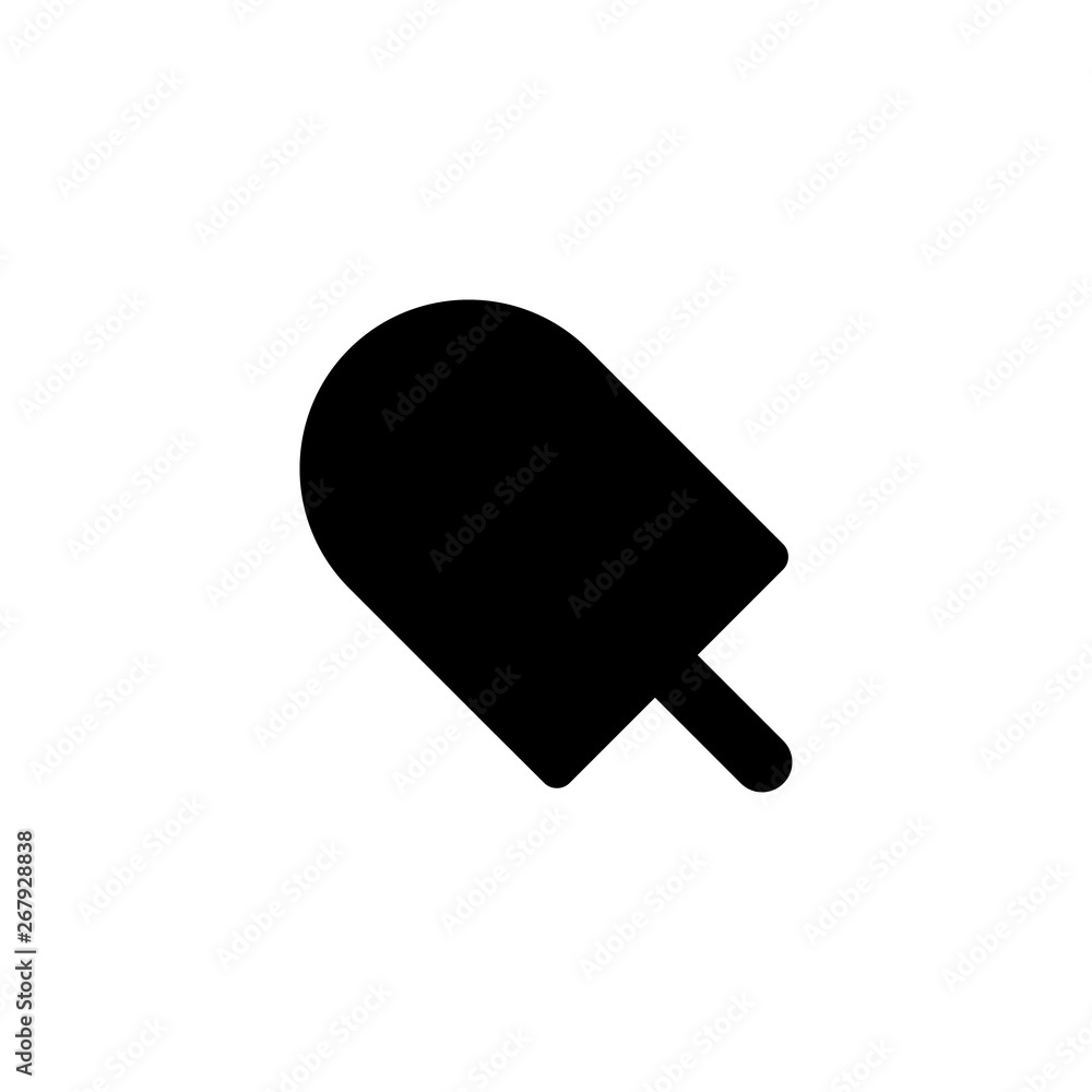 popsicle ice cream icon vector illustration popsicle ice cream icon vector illustration