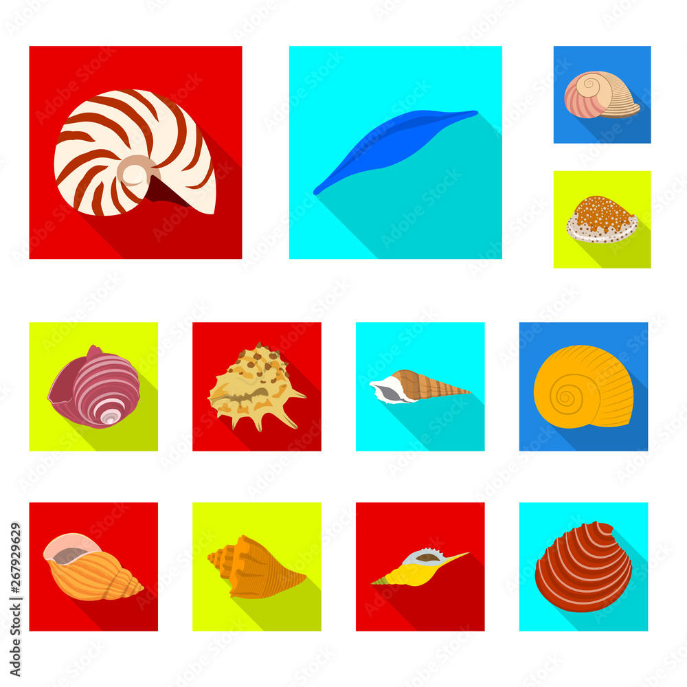 Vector design of animal and decoration logo. Set of animal and ocean stock symbol for web. Vector design of animal and decoration logo. Set of animal and ocean stock symbol for web.