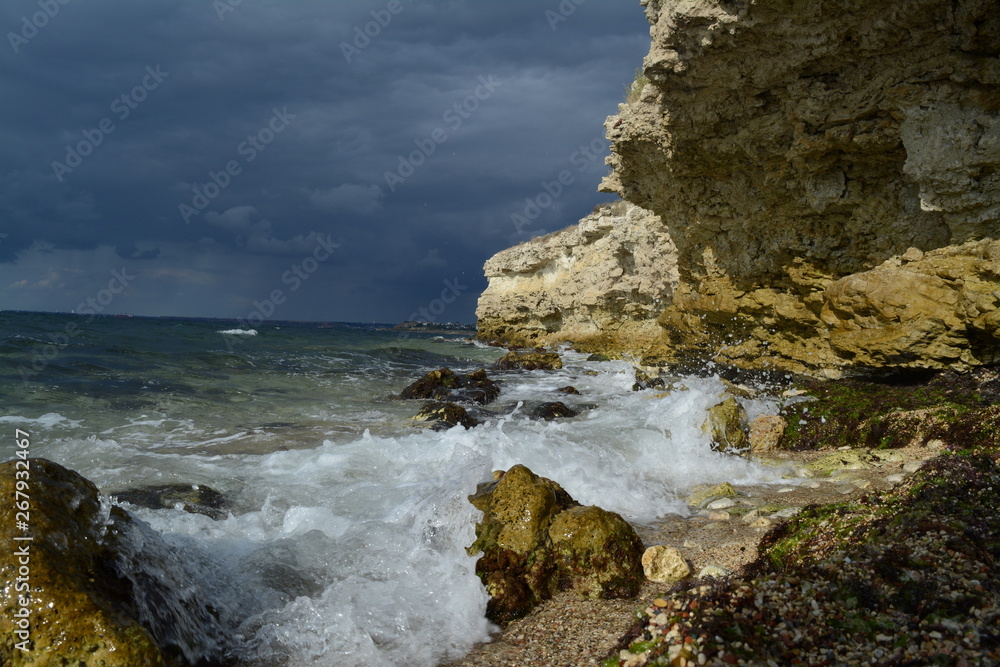 dark storm and light rock