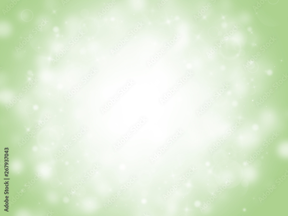 Green sparkle rays lights with bokeh elegant abstract background. Dust sparks background. Green sparkle rays lights with bokeh elegant abstract background. Dust sparks background.
