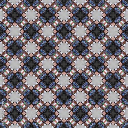 A seamless texture. Abstract geometric pattern with lines  squares .background.