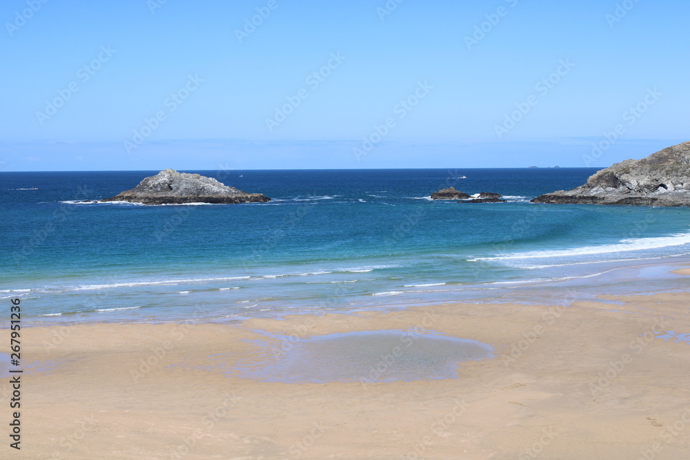 Crantock Beach & Bay, Cornwall UK