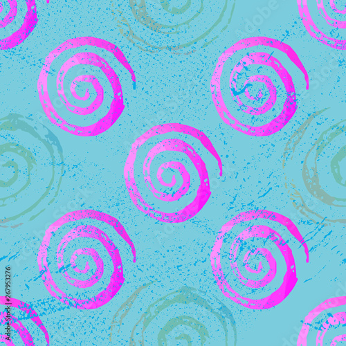Seamless pattern with textured triangles