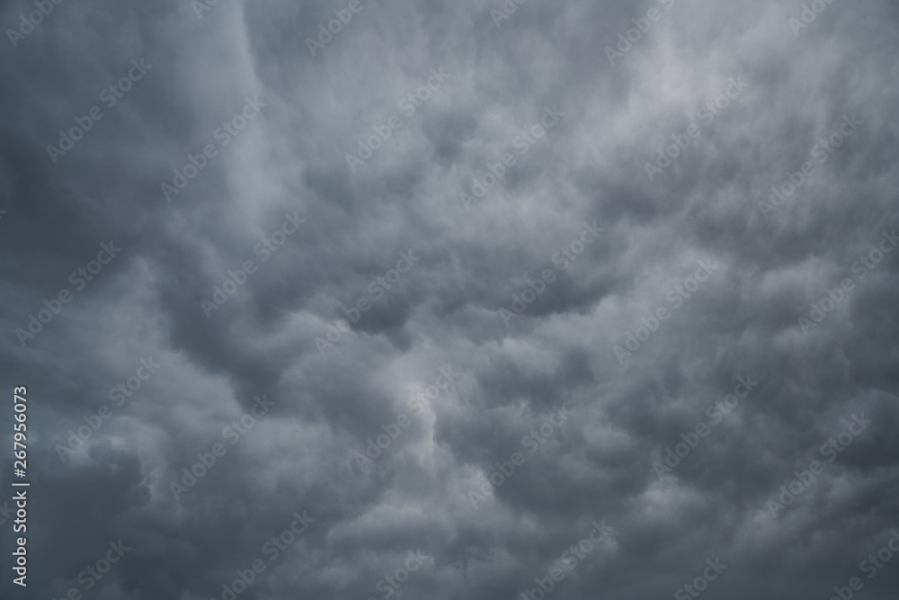 Dramatic sky and dark clouds Dramatic sky and dark clouds