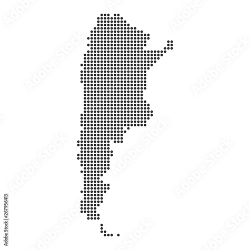 Map with dot