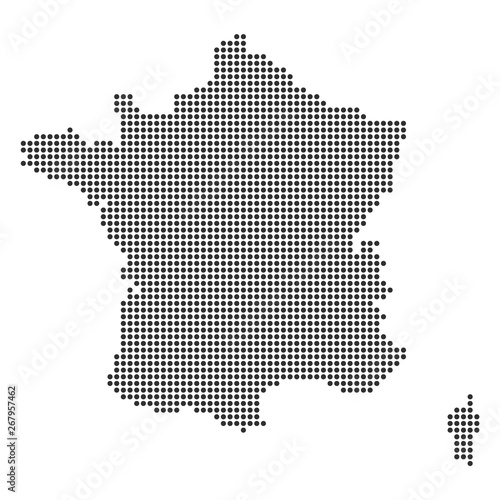 Map with dot