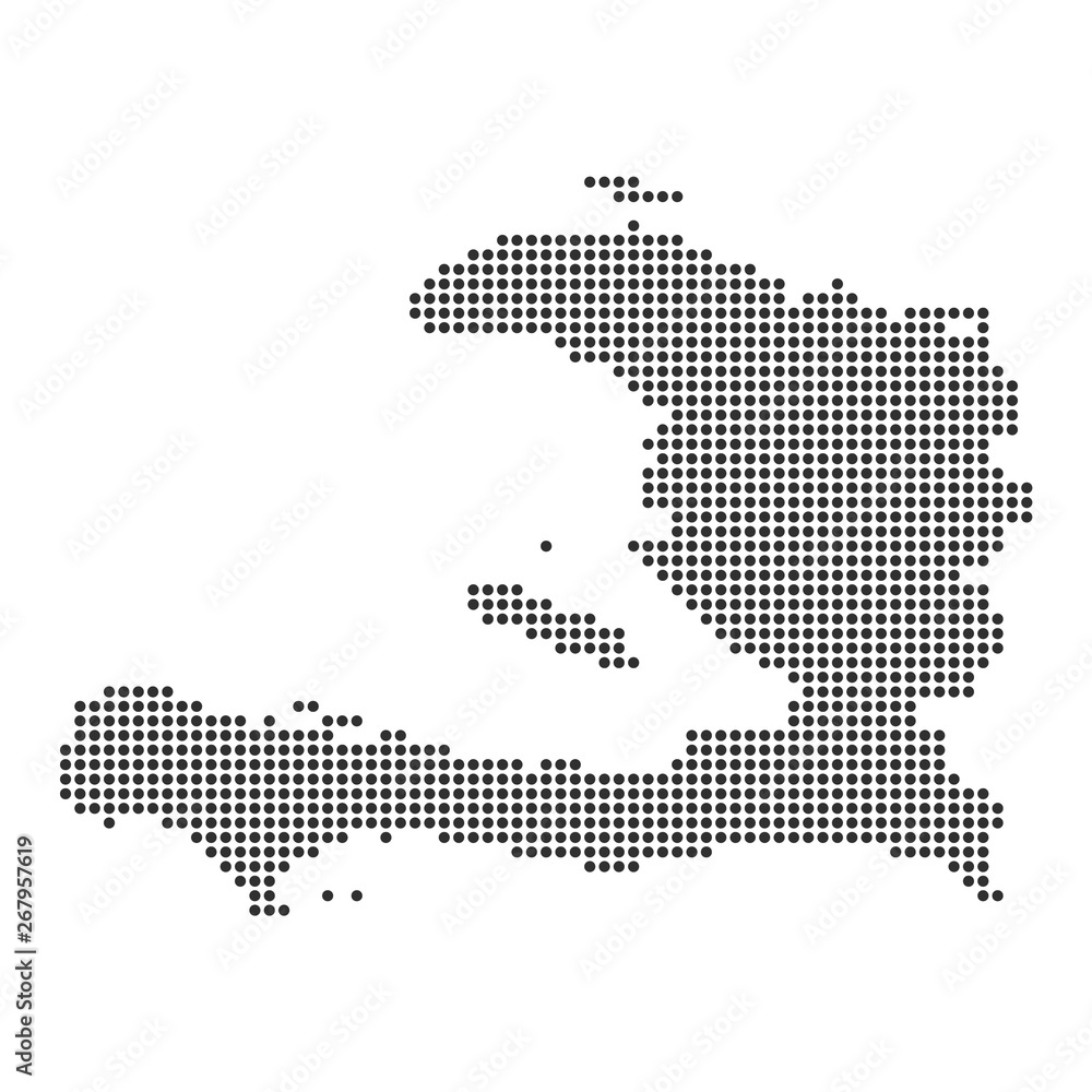 Obraz premium Map with dot