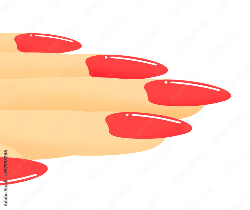 マニキュアを塗った爪 Stock イラスト Adobe Stock マニキュアを塗った爪 Stock イラスト Adobe Stock