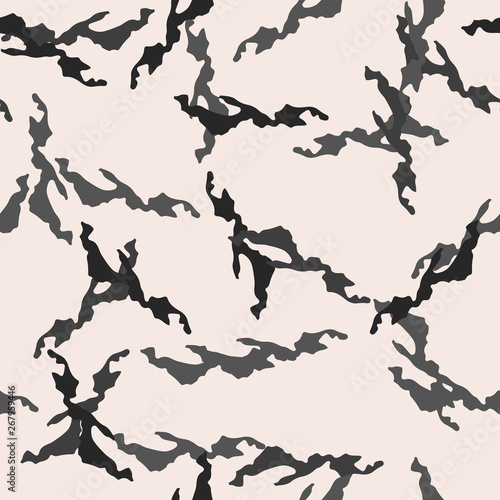 Urban UFO camouflage of various shades of gray and nude colors