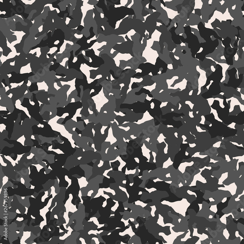 Urban UFO camouflage of various shades of gray and nude colors