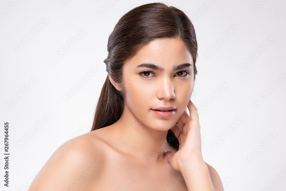 Beautiful Young asian Woman with Clean Fresh Skin Beautiful Young asian Woman with Clean Fresh Skin