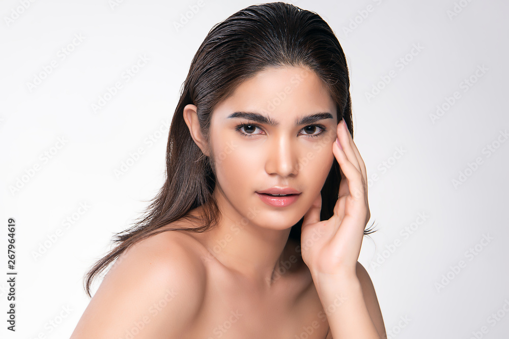 Beautiful Young asian Woman with Clean Fresh Skin Beautiful Young asian Woman with Clean Fresh Skin
