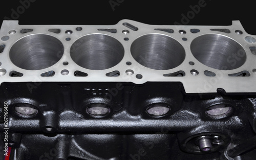 Part of the automobile four-stroke engine.