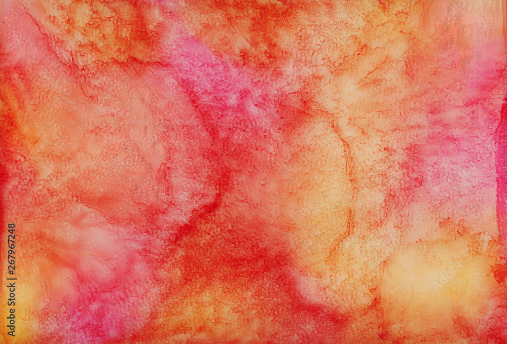 Obraz premium Abstract watercolor acrylic alcohol inc background texture