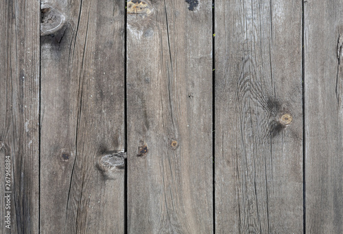 Grayish Old Weathered Vertical Wooden Panels