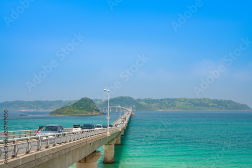 日本の絶景角島大橋【山口県】