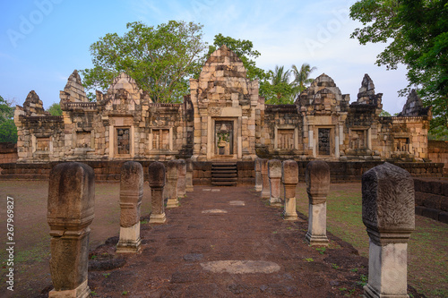 Sdok Kok Thom Ancient Temple, is an 11th-century Khmer temple located in Sa Kaeo, Thailand