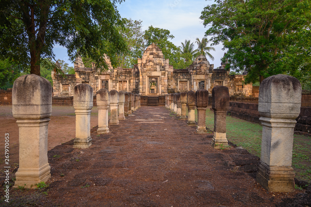 Sdok Kok Thom Ancient Temple, is an 11th-century Khmer temple located in Sa Kaeo, Thailand