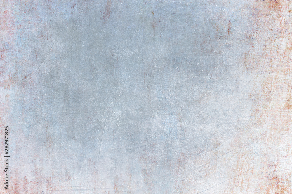 Obraz premium Old blue grungy wall background or texture