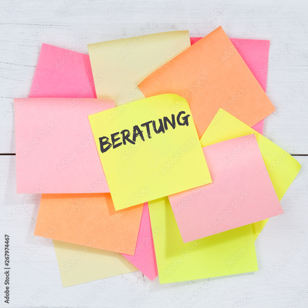 Beratung Berater, Hilfe Unterstützung beraten Problem Lösung Business Konzept Schreibtisch Notizzettel Beratung Berater, Hilfe Unterstützung beraten Problem Lösung Business Konzept Schreibtisch Notizzettel